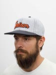 Бейсболка STETSON арт. 7790108 BASEBALL CAP RETRO SCRIPT (серый)